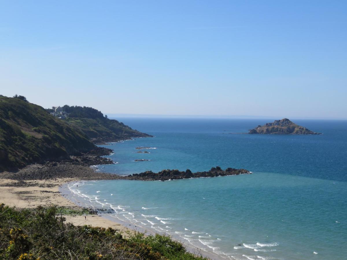 Les Bains Studio Vue Mer Pleneuf-Val-Andre Esterno foto