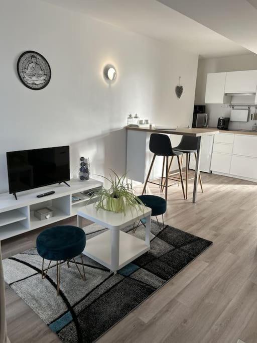 Les Bains Studio Vue Mer Pleneuf-Val-Andre Esterno foto