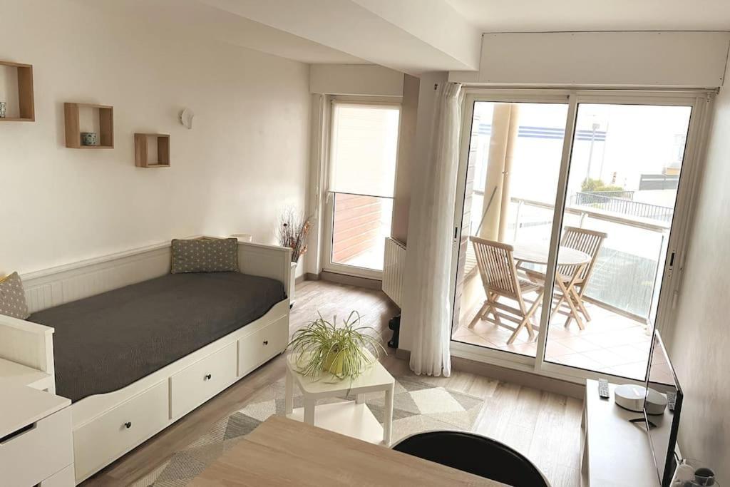 Les Bains Studio Vue Mer Pleneuf-Val-Andre Esterno foto
